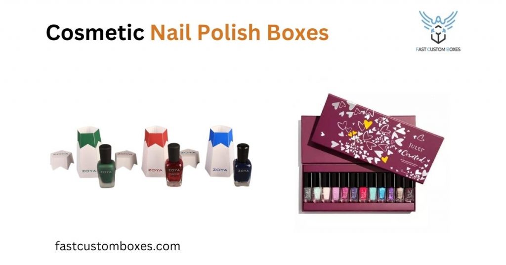 Cosmetic Nail Polish Boxes